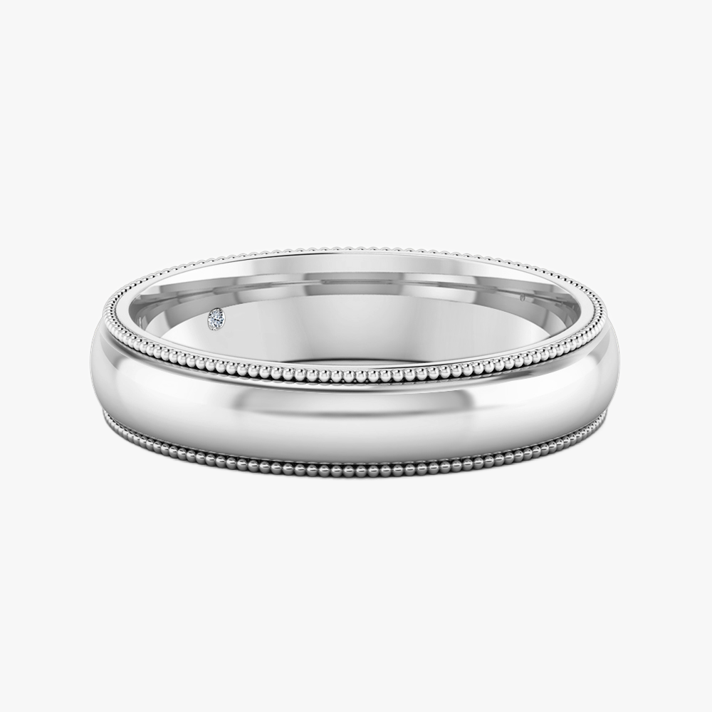 18K White Gold