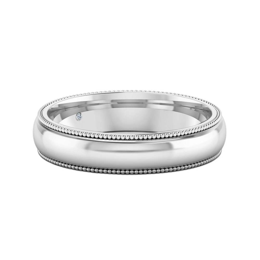 18K White Gold