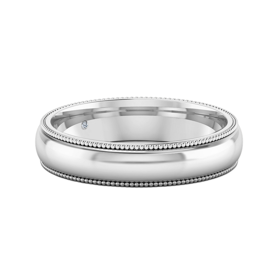 18K White Gold