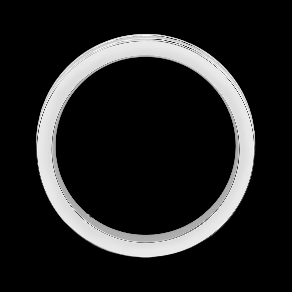 18K White Gold