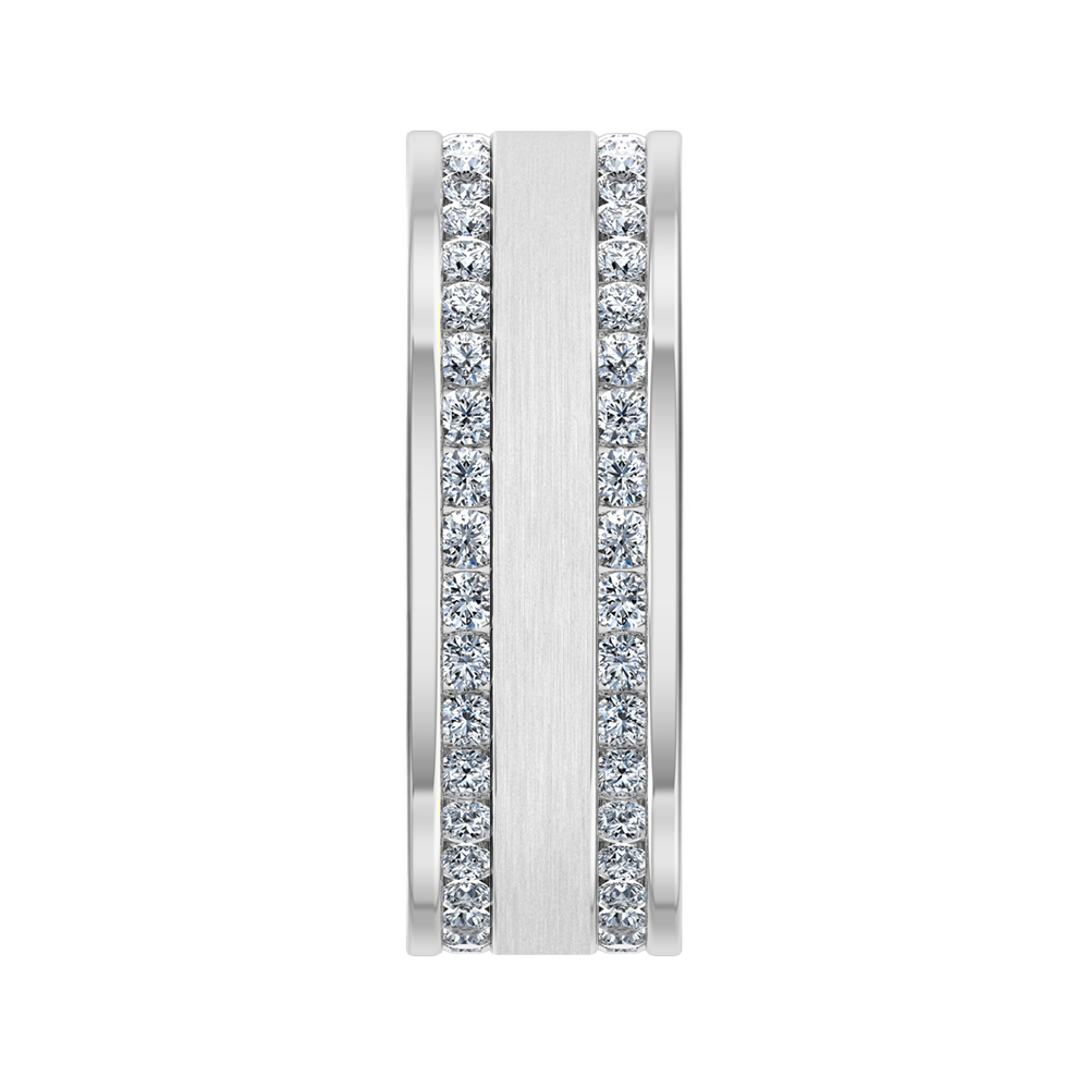 18K White Gold