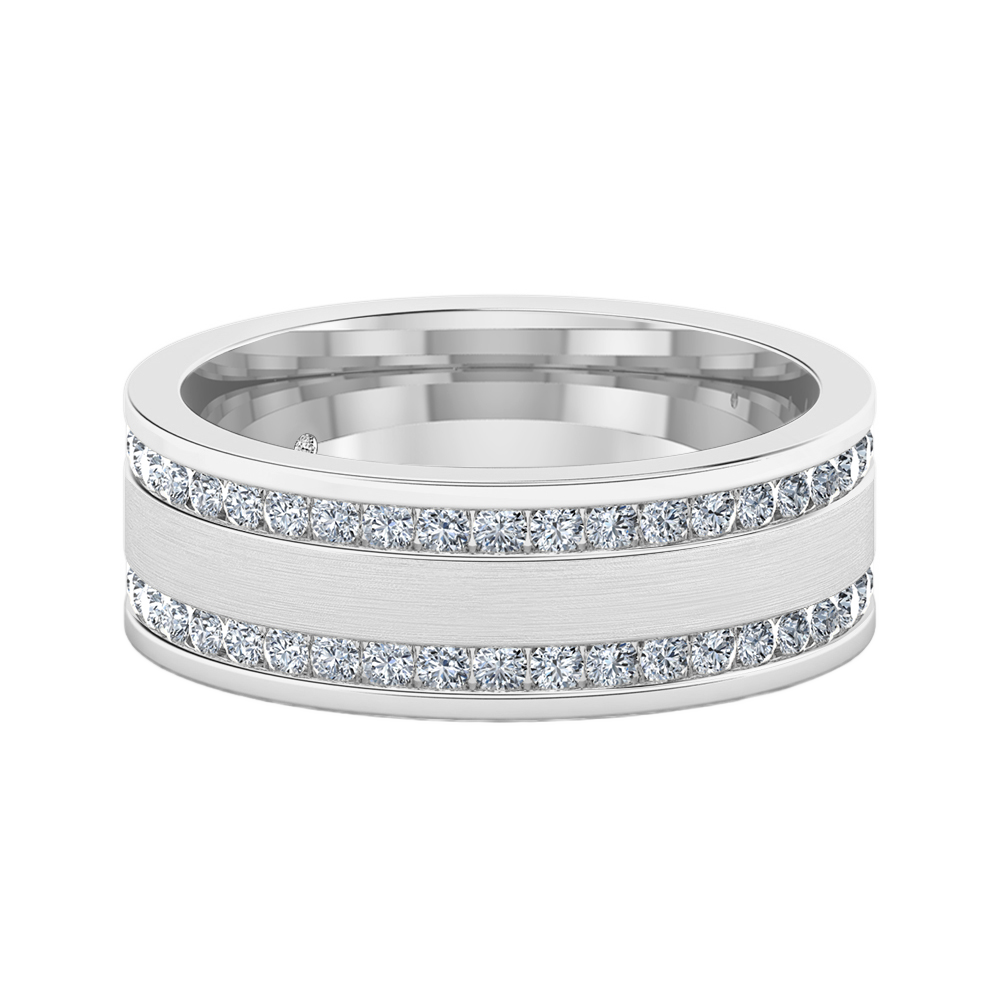 18K White Gold