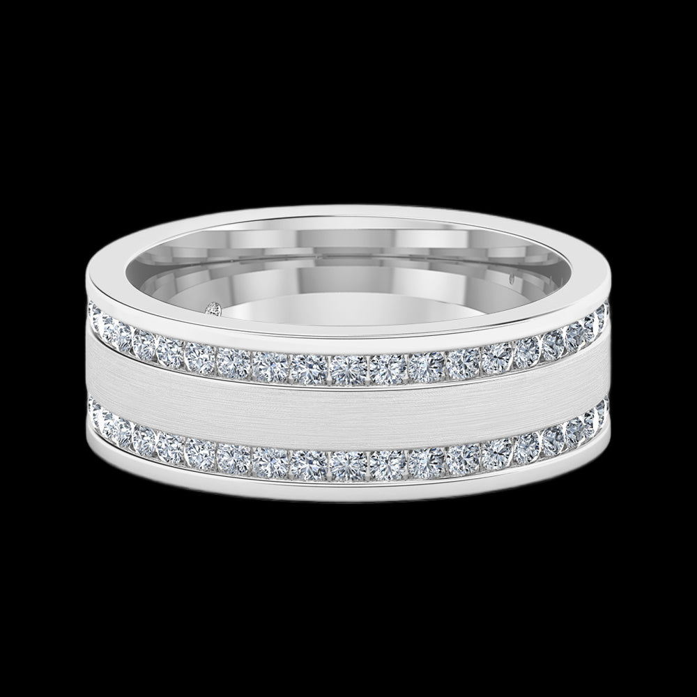 18K White Gold
