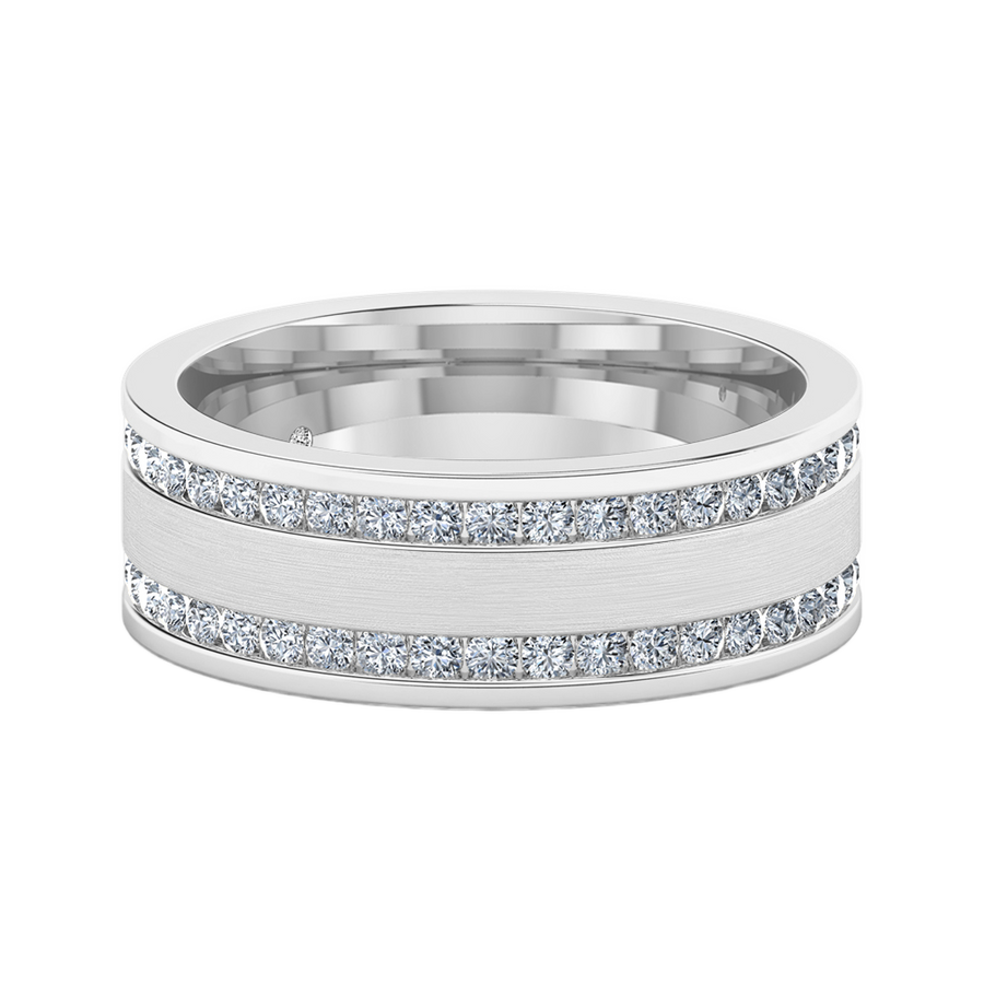 18K White Gold