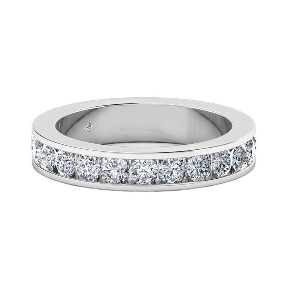 18K White Gold