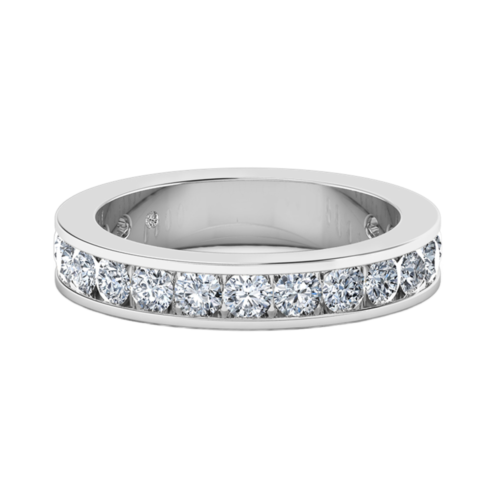 18K White Gold