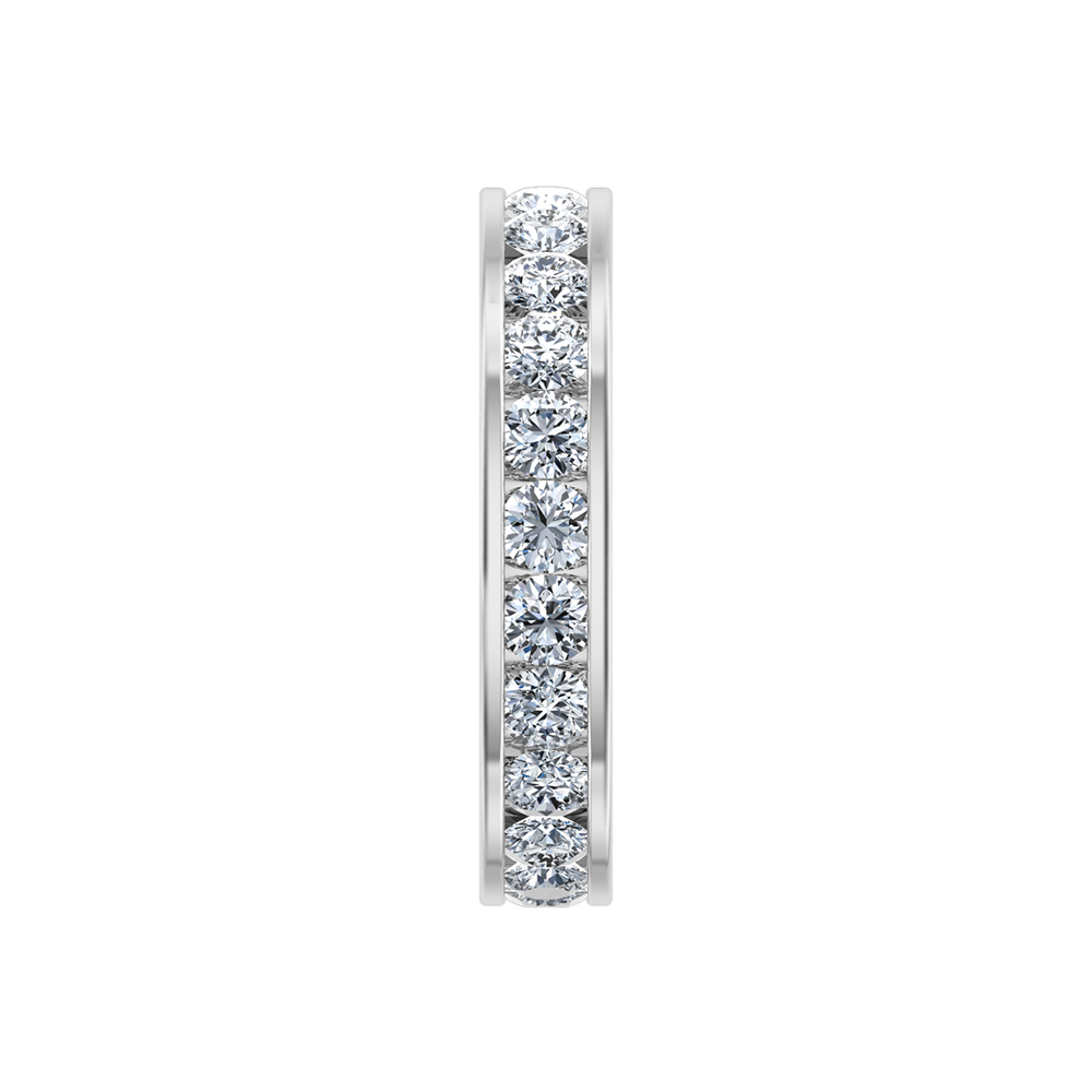 18K White Gold