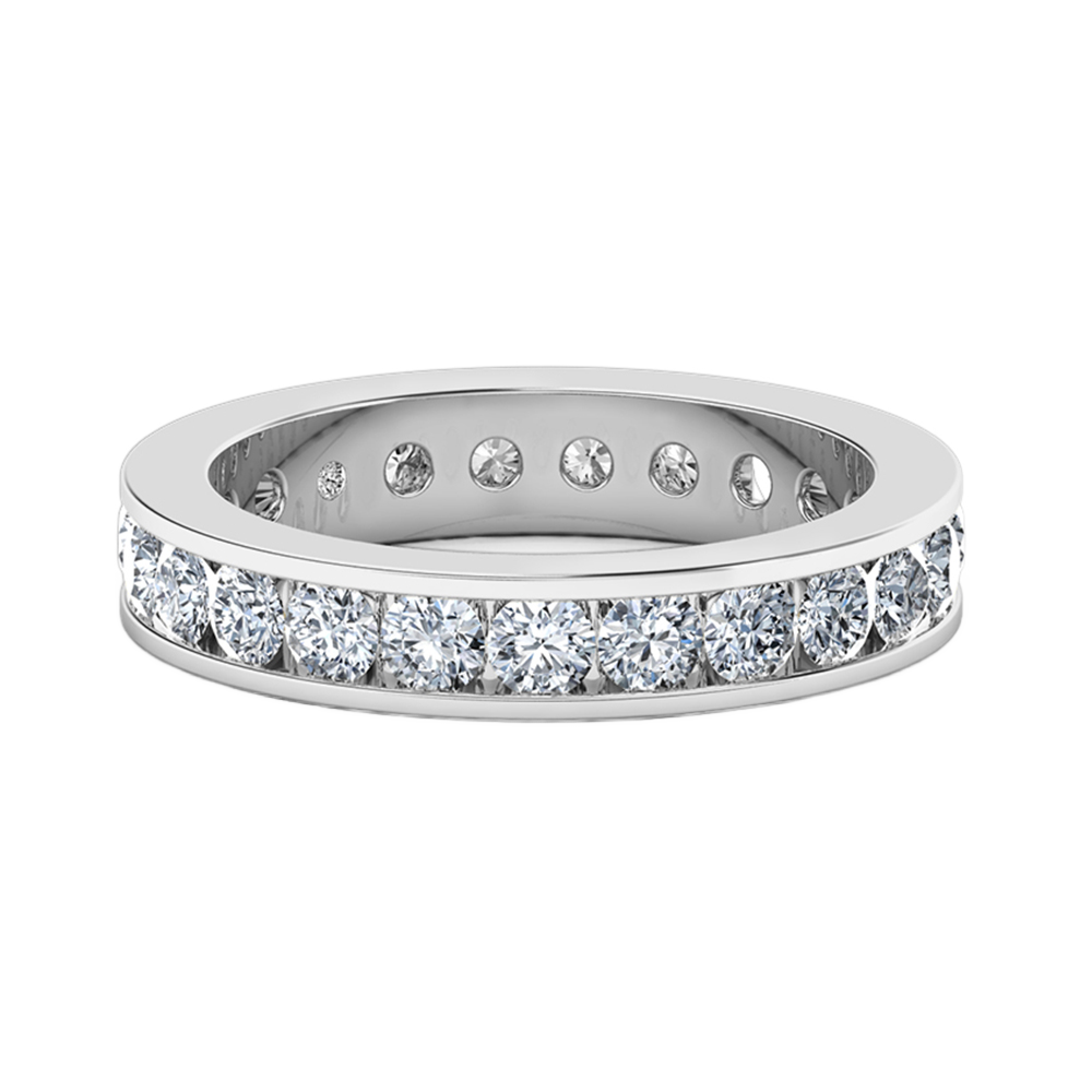 18K White Gold