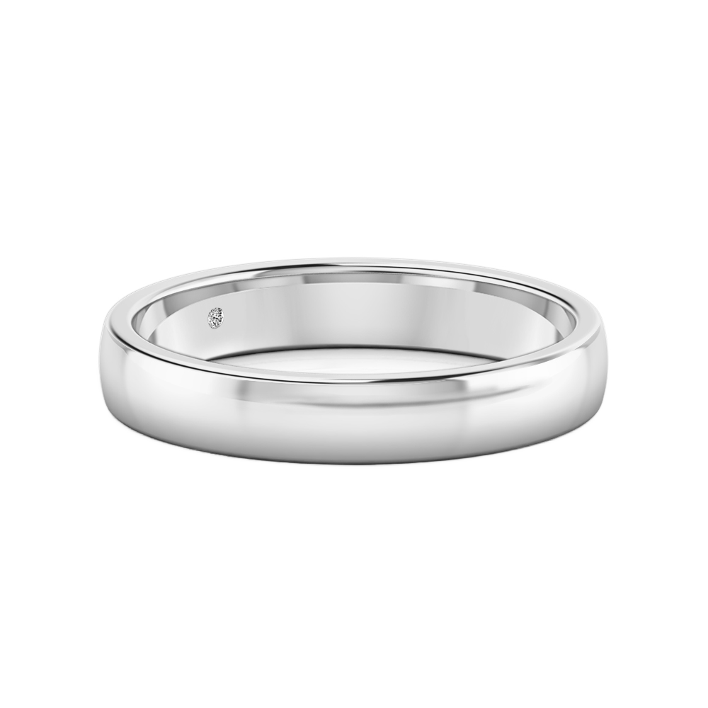18K White Gold