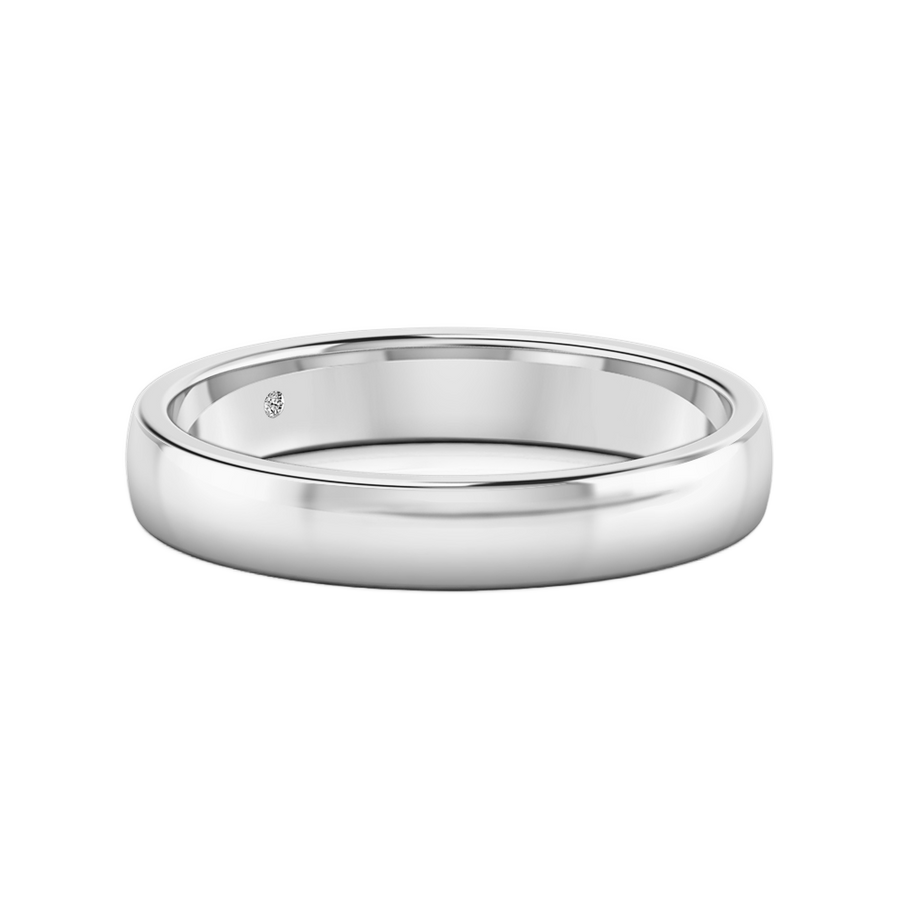 18K White Gold