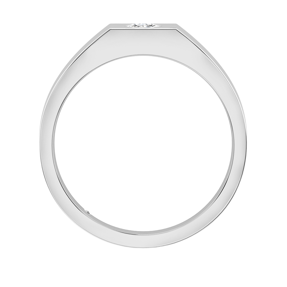 18K White Gold