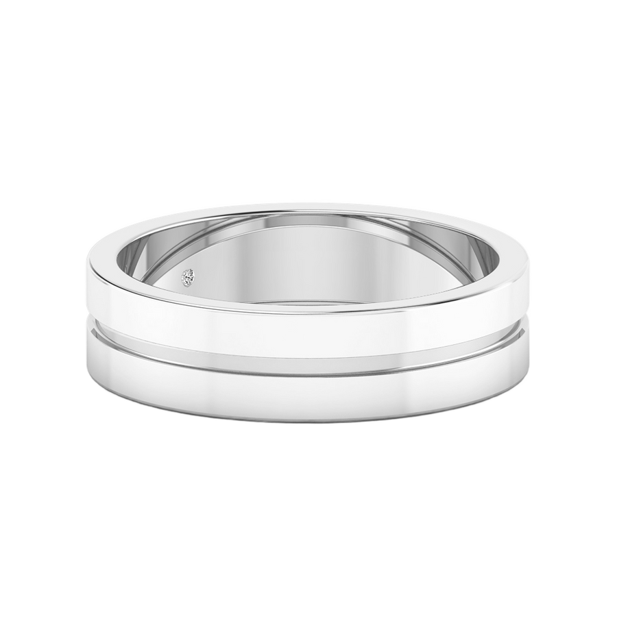 18K White Gold