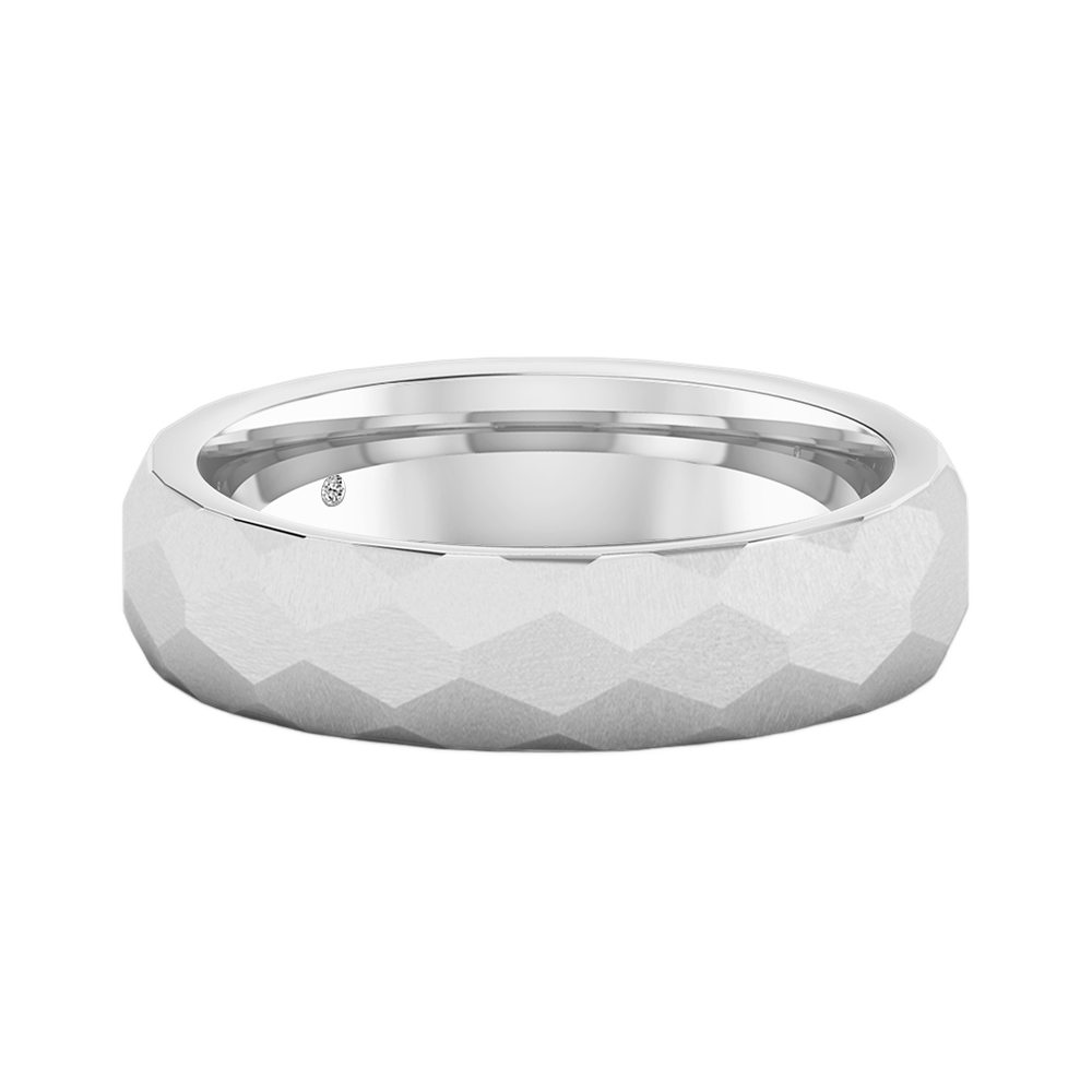 18K White Gold