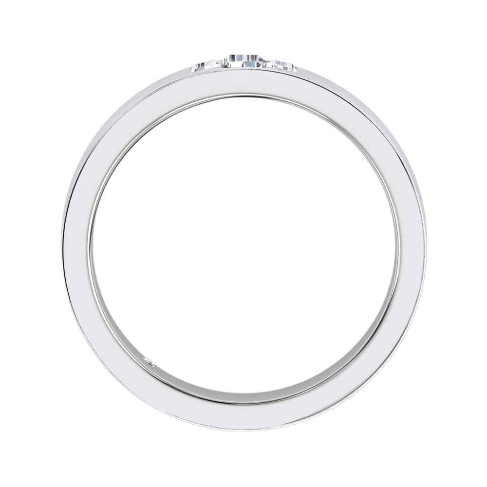 18K White Gold