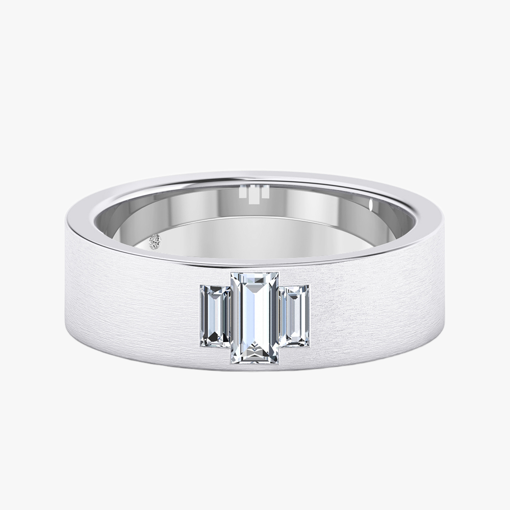 18K White Gold