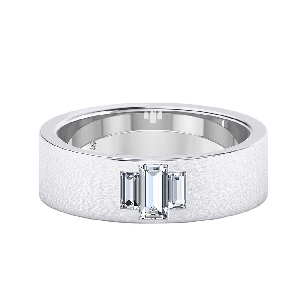 18K White Gold