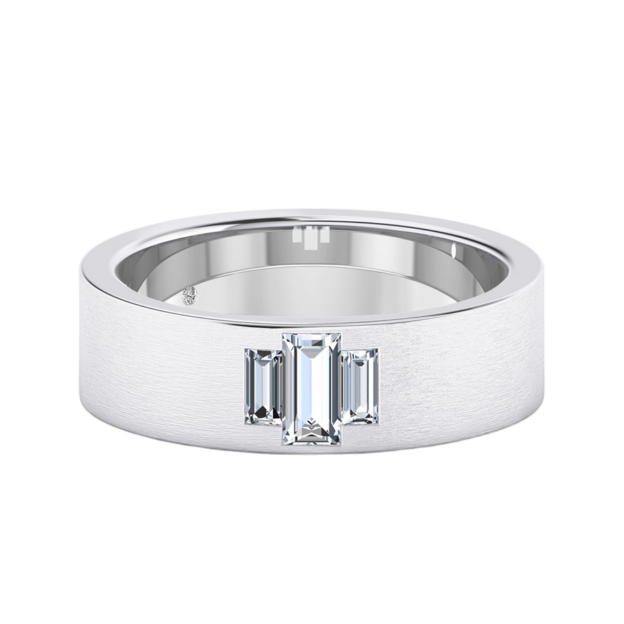 18K White Gold