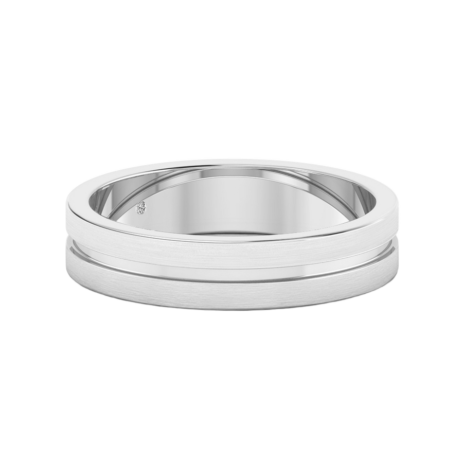 18K White Gold