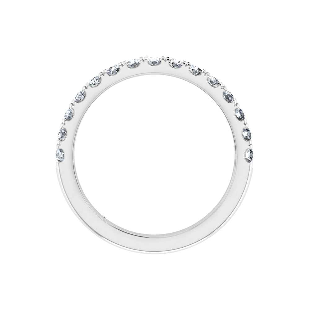 18K White Gold