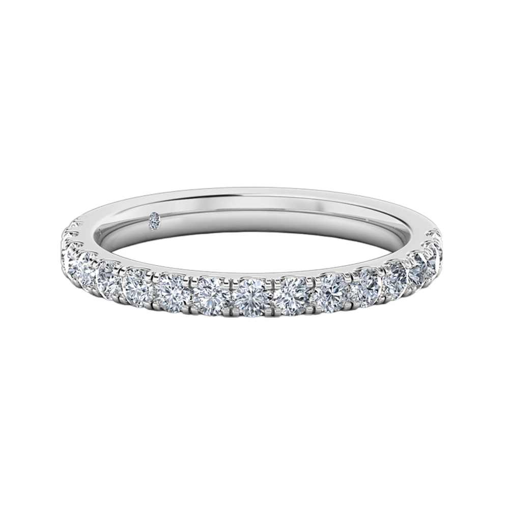 18K White Gold