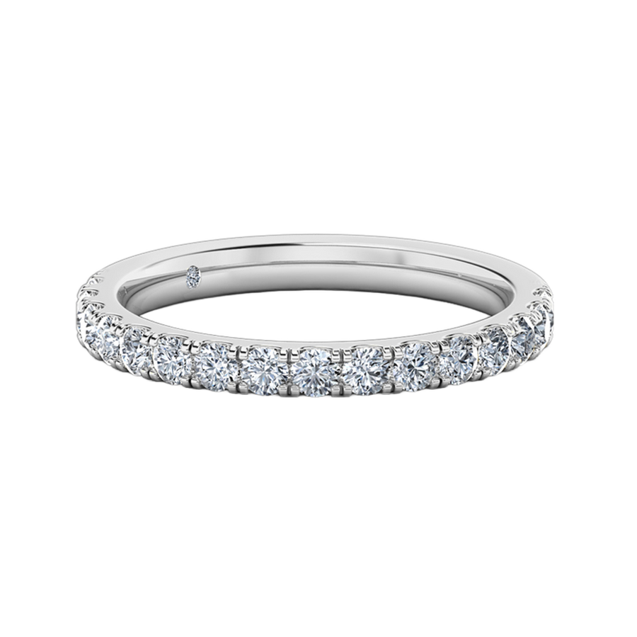 18K White Gold