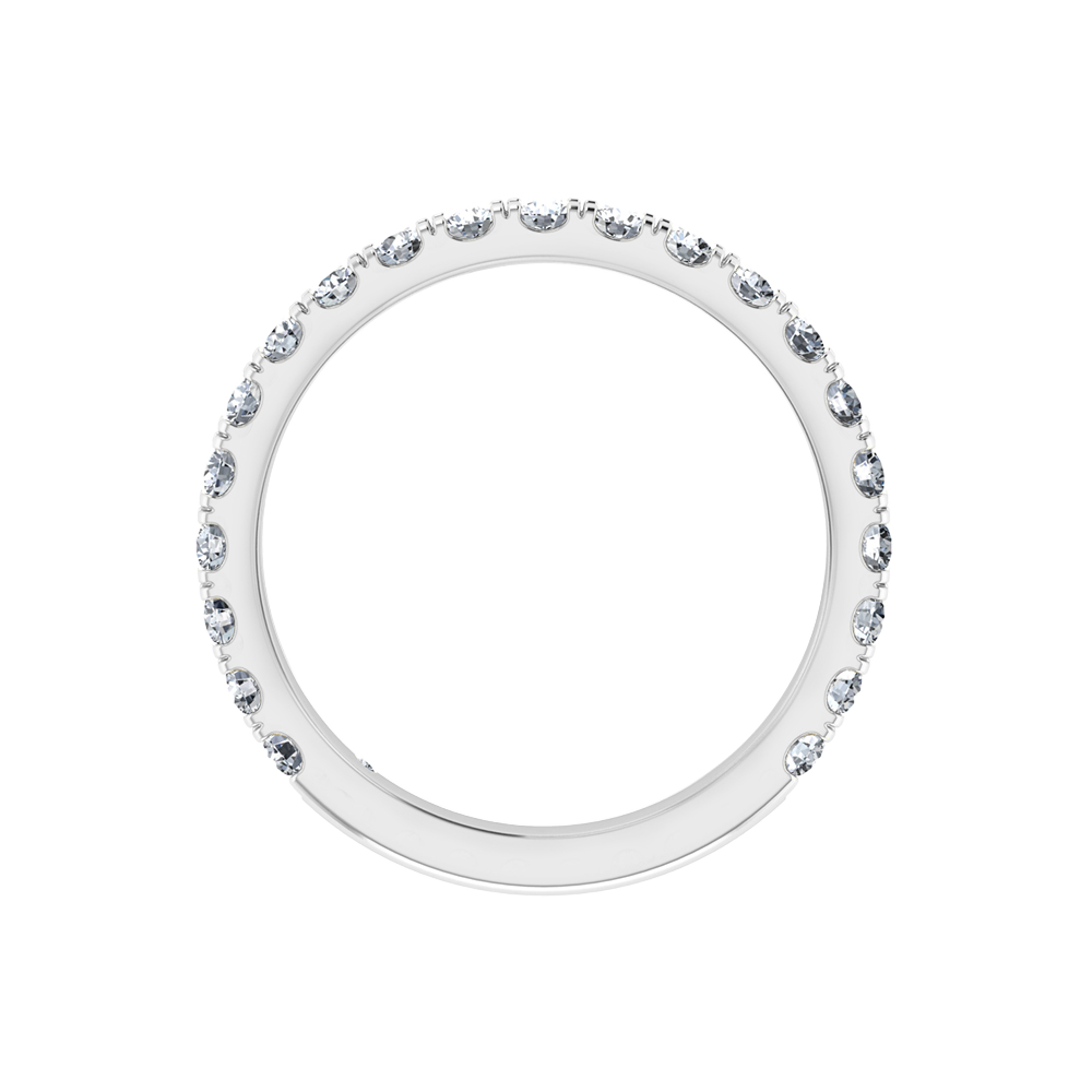 18K White Gold