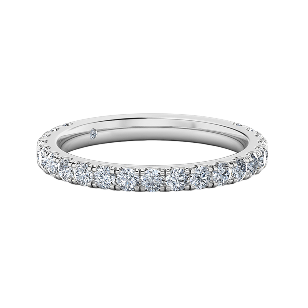 18K White Gold