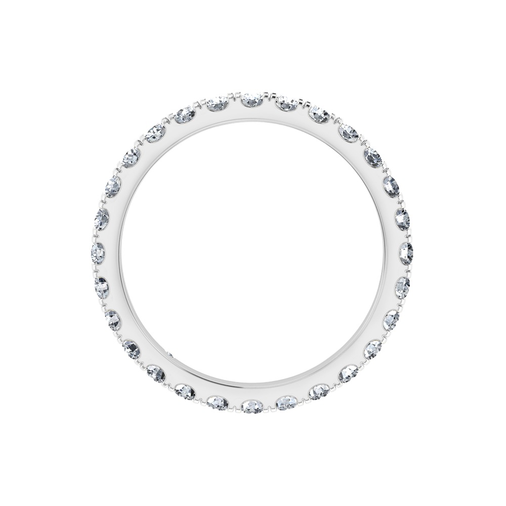 18K White Gold