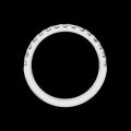 18K White Gold