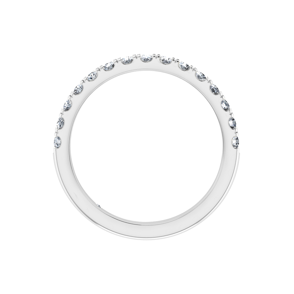 18K White Gold
