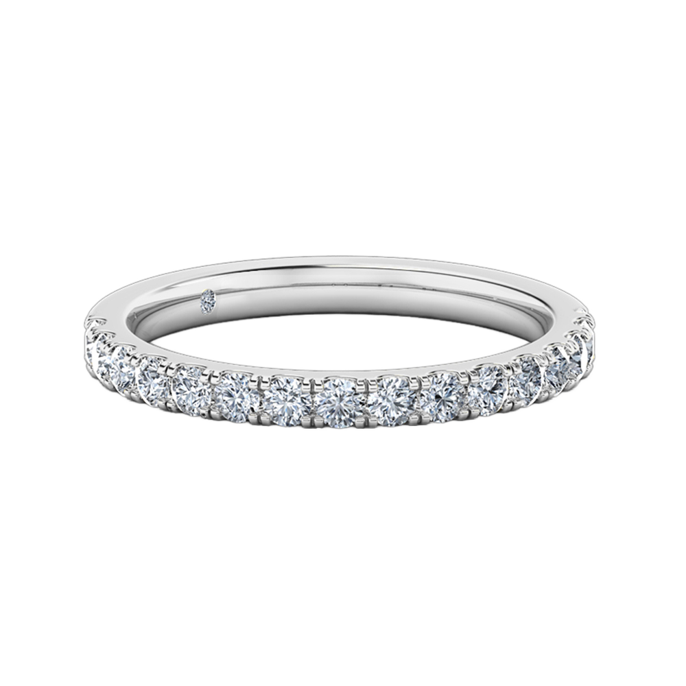 18K White Gold