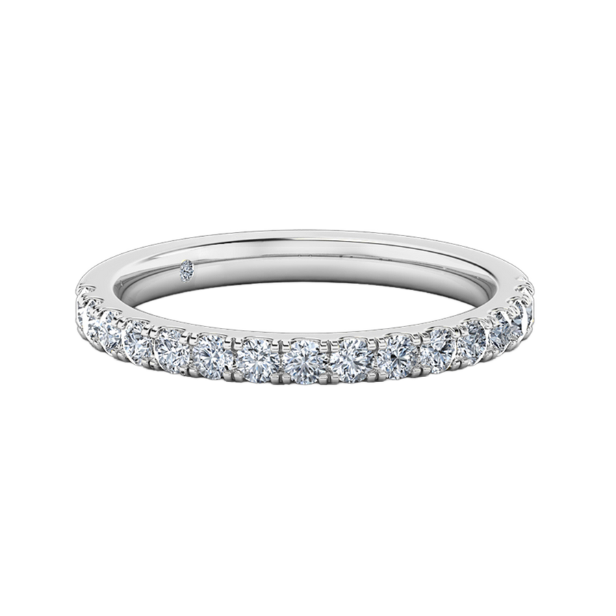 18K White Gold