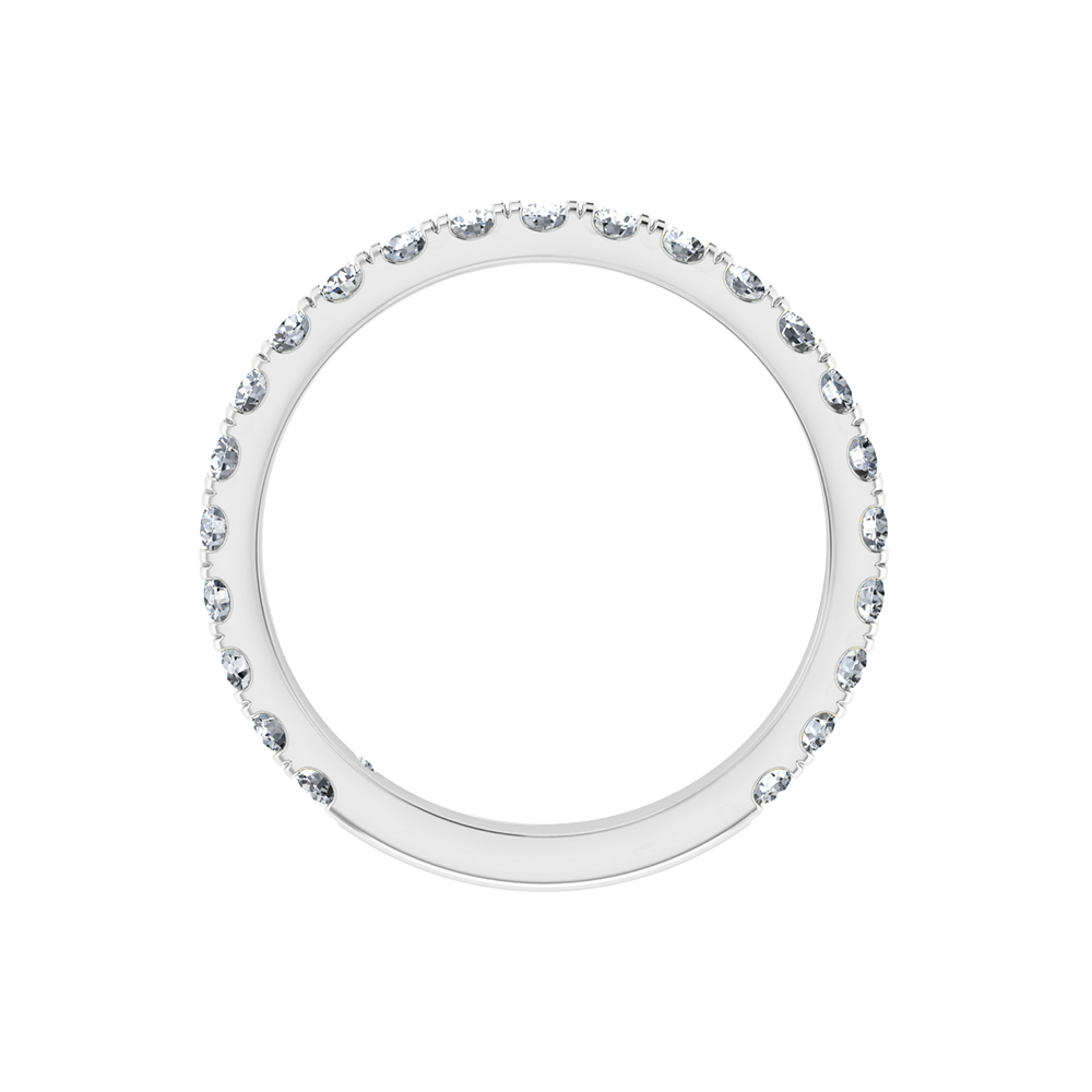 18K White Gold