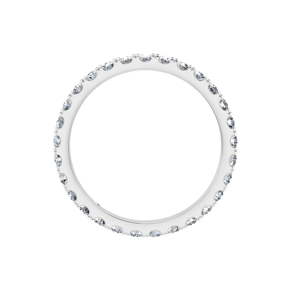 18K White Gold