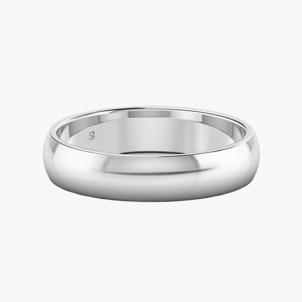 18K White Gold