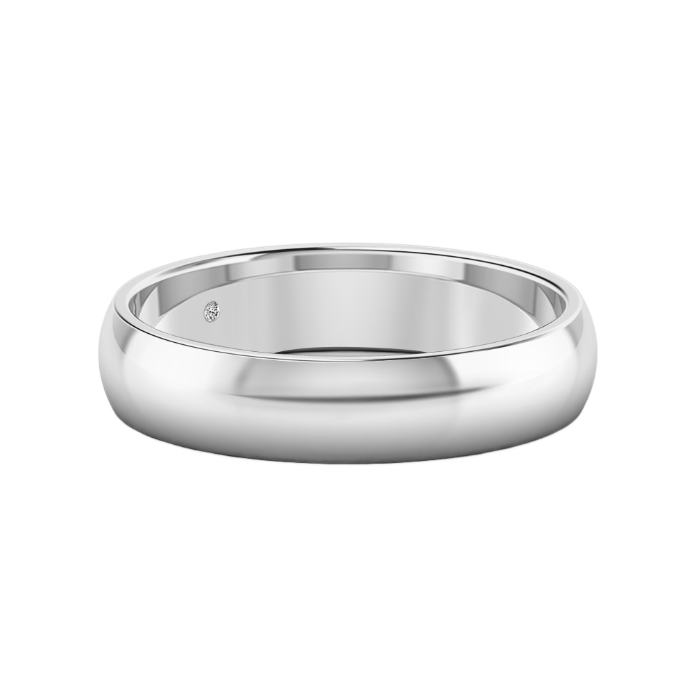 18K White Gold
