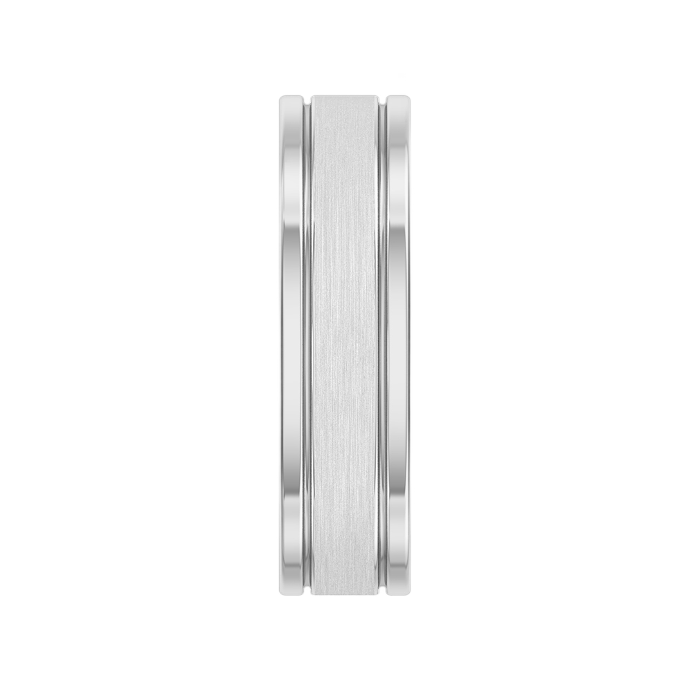 18K White Gold