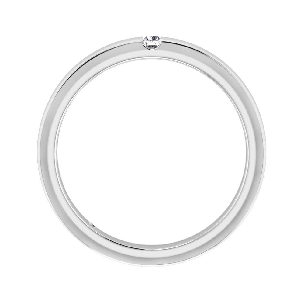 18K White Gold