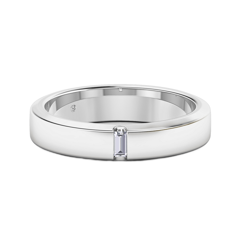 18K White Gold