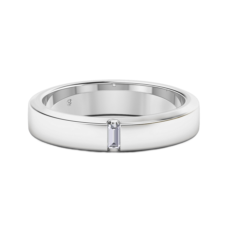 18K White Gold