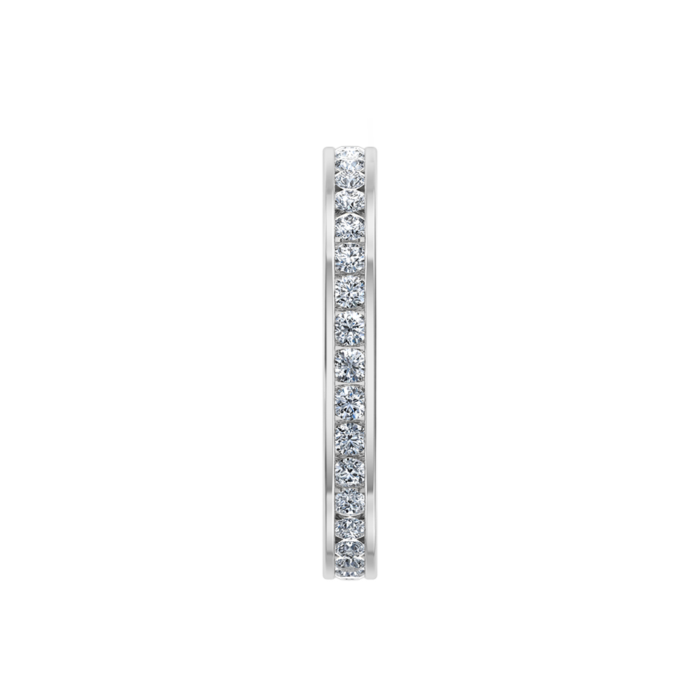 18K White Gold