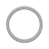 18K White Gold
