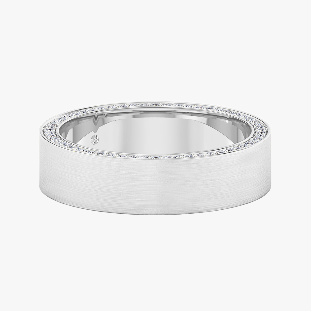 18K White Gold