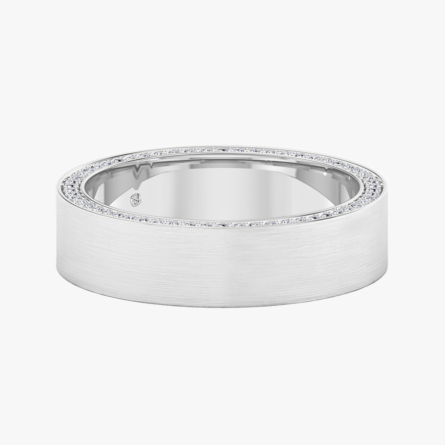 18K White Gold