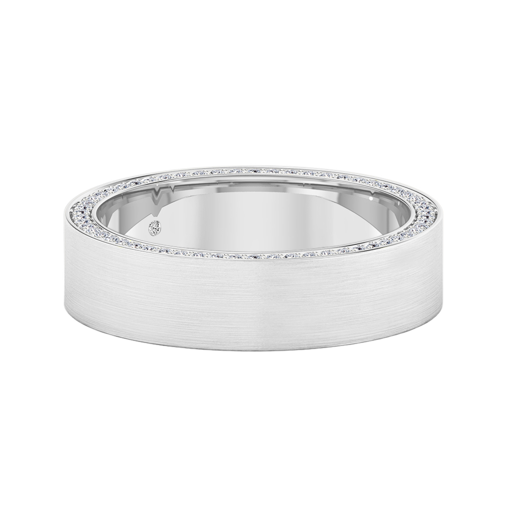 18K White Gold