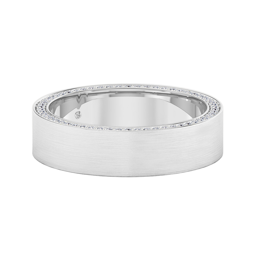 18K White Gold