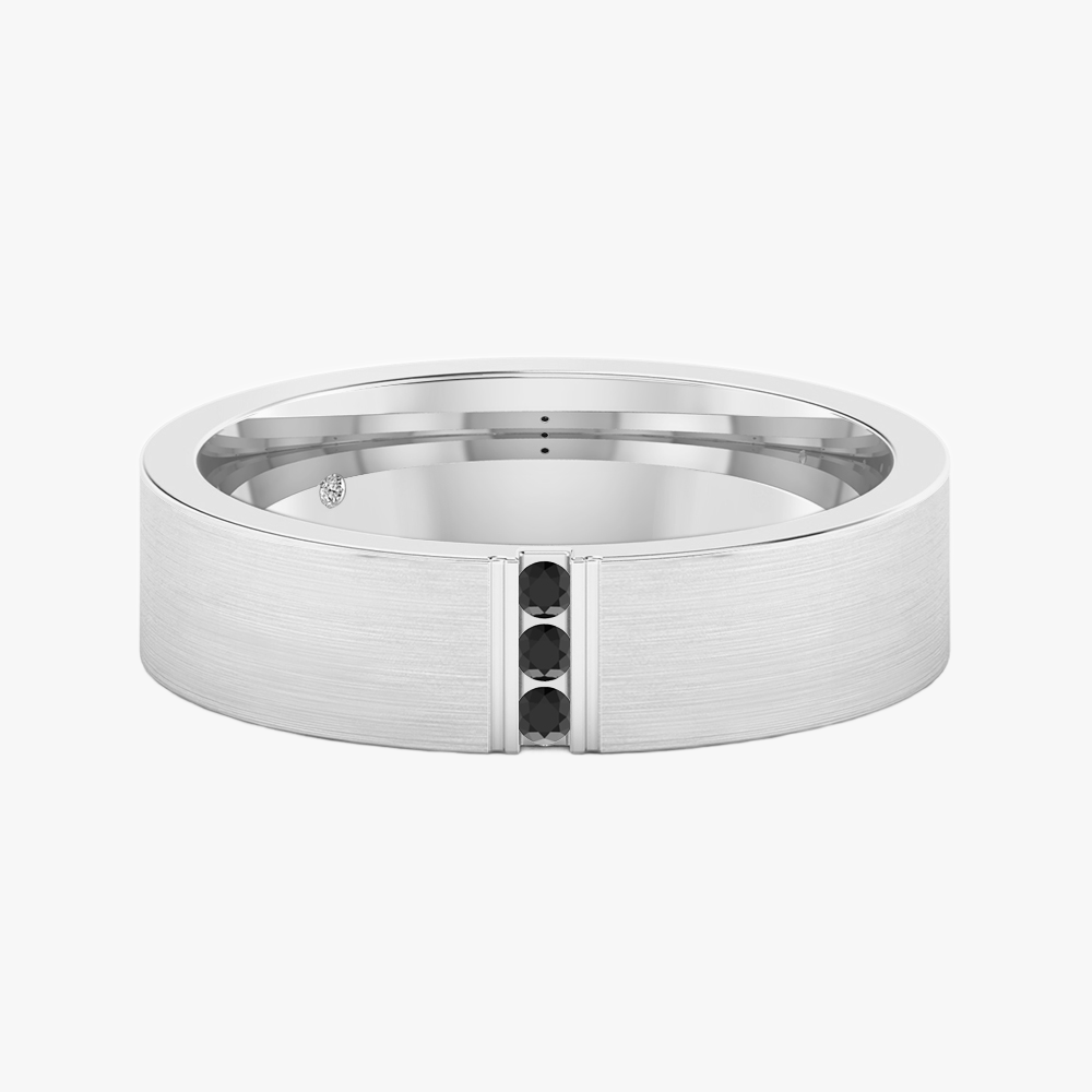 18K White Gold