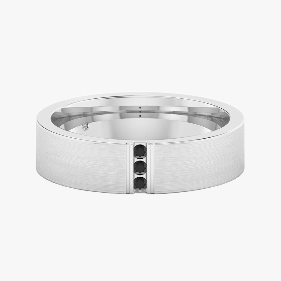 18K White Gold