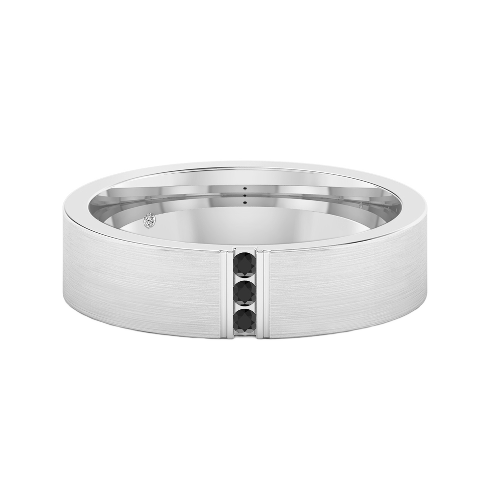 18K White Gold