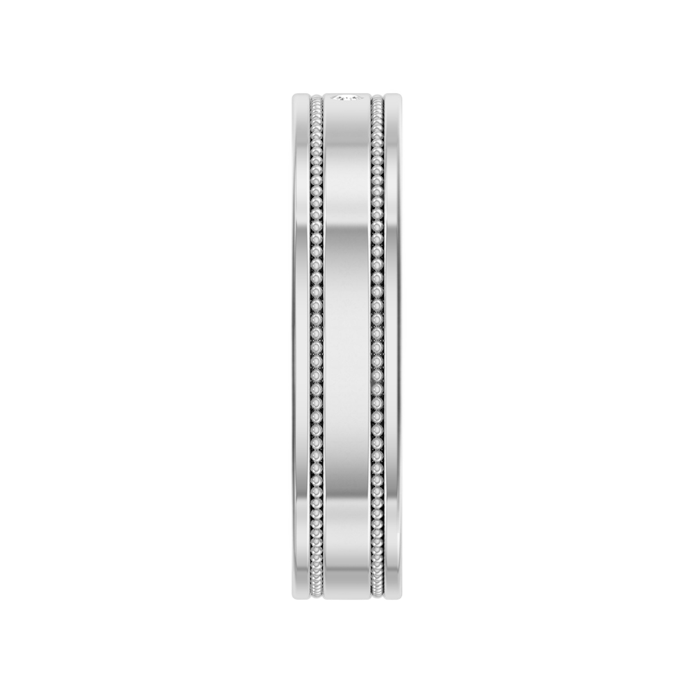 18K White Gold